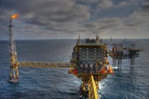 Offshore oil and gas production platforms.
