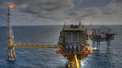 Offshore oil and gas production platforms.