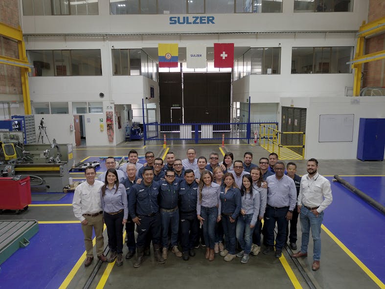 The team at Sulzer&rsquo;s Colombian service center has extensive in-house expertise to support customers in power generation, oil &amp; gas, mining and water as well as general industry.