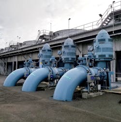 Cooling towers at a power plant in Washington. Cooling towers at a power plant in Washington.