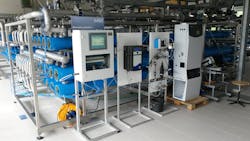 Sampling and testing of water is crucial to achieving a consistently high-quality water supply for manufacturing processes. Sampling and testing of water is crucial to achieving a consistently high-quality water supply for manufacturing processes.