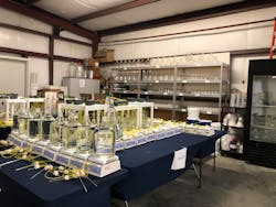 Laboratory operation for wastewater treatability studies utilizing respirometry and samples taken from various marijuana facilities around the U.S. Laboratory operation for wastewater treatability studies utilizing respirometry and samples taken from various marijuana facilities around the U.S.