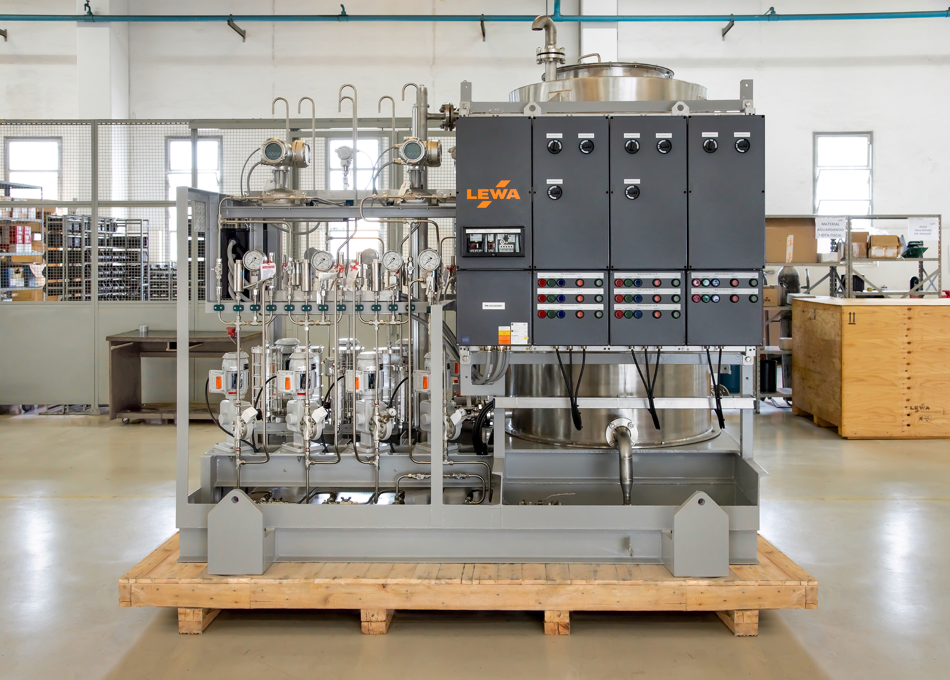 Despite the tight schedule, the company managed to deliver all CIPs two weeks before the deadline.