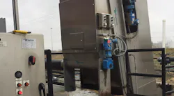 Duperon Screen control panel and upper portion of the screens.