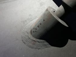 Figure 3. Protected metal surface with FFA. Figure 3. Protected metal surface with FFA.