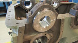 New white metal bearings were reverse engineered for an exact fit.