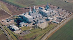 An aerial photo of the South Humber Bank Power Station.