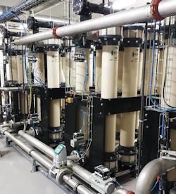 dNF installation that produces drinking and process water from highly colored surface water in Sweden dNF installation that produces drinking and process water from highly colored surface water in Sweden