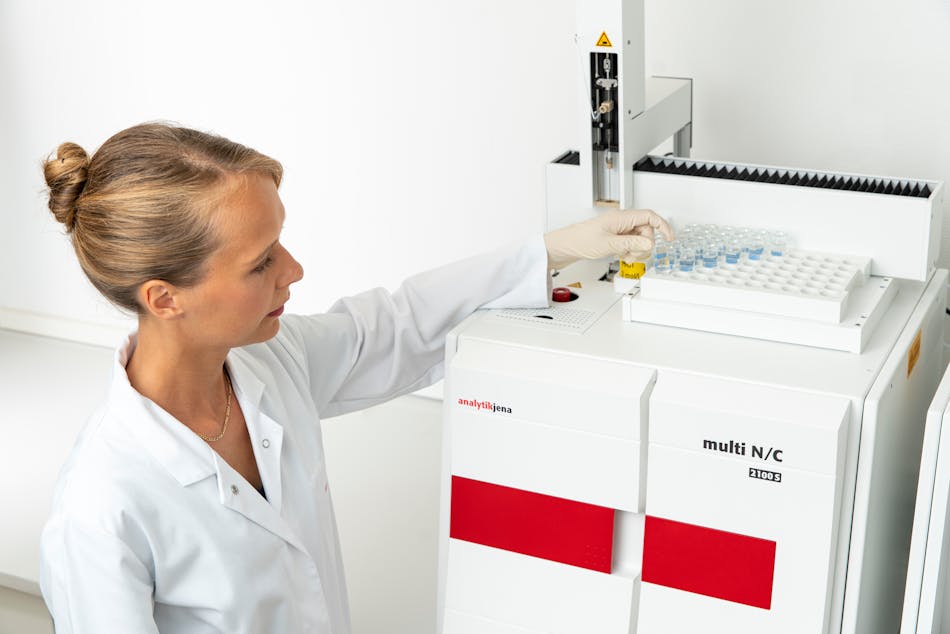 The multi N/C 2100S by Analytik Jena provides reliable TOC/TNb analysis in wastewater