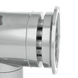 The HRS SP Series of pharmaceutical heat exchangers features a double tube plate to maintain strict hygiene and prevent contamination The HRS SP Series of pharmaceutical heat exchangers features a double tube plate to maintain strict hygiene and prevent contamination