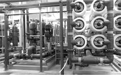 Large scale commercial reverse osmosis system for a Food Production Company. Large scale commercial reverse osmosis system for a Food Production Company.