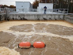 The SBR system was sized and designed to process 100,000 gallons per day (GPD) of organic wastewater for a New England food processor. The SBR system was sized and designed to process 100,000 gallons per day (GPD) of organic wastewater for a New England food processor.