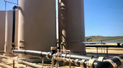The Crestwood Midstream Partners LP Gondor Salt Water Disposal Facility in McKenzie County, North Dakota.