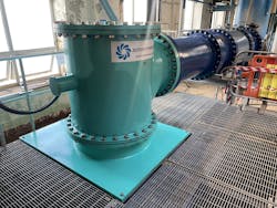 The 700 mm axial flow fish friendly pump sets supplied by Bedford Pumps will be used at the Runcorn plant to extract river water for the dilution of off-cast brine in the chemical process.
