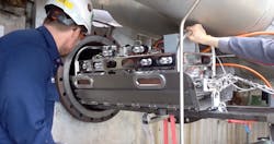 With no human entry required to complete visual and ultrasonic inspections as well as water jet cleanings of industrial boilers, BRIC alleviates all risk to humans. With no human entry required to complete visual and ultrasonic inspections as well as water jet cleanings of industrial boilers, BRIC alleviates all risk to humans.