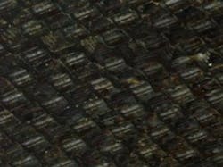 Figure 4b. The same fill after peroxide cleaning. Figure 4b. The same fill after peroxide cleaning.