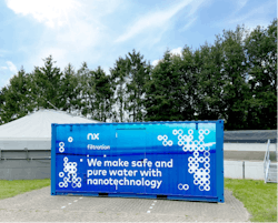 NX Filtration&rsquo;s Mexpert pilot system at Industriewater Eerbeek