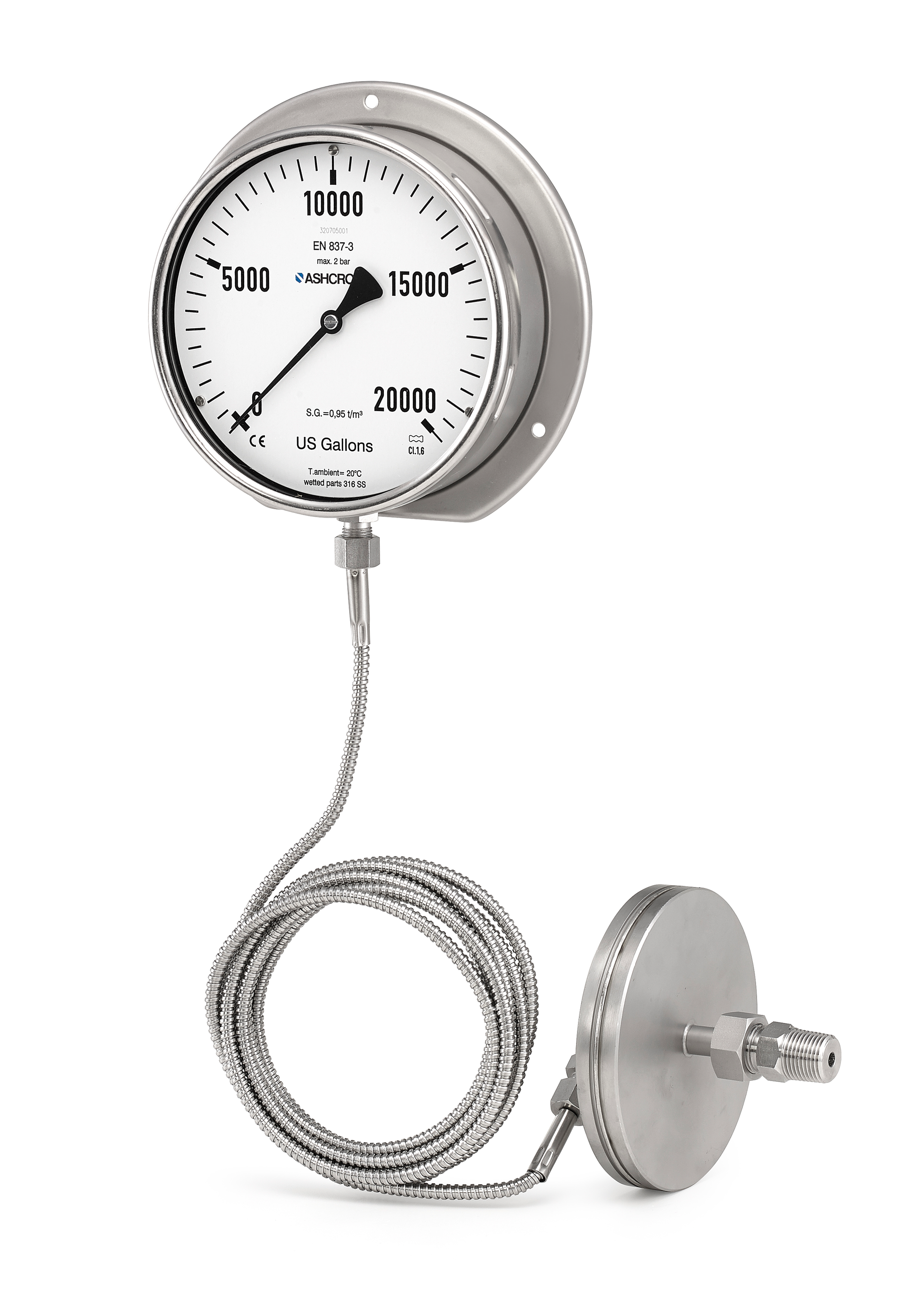 2110 W Tps2 P02 Ashcroft Tank Gauge Horizontal Flange A 614b2d1aed1a7