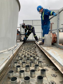 The water treatment team focuses on details in every component of the water system. The water treatment team focuses on details in every component of the water system.