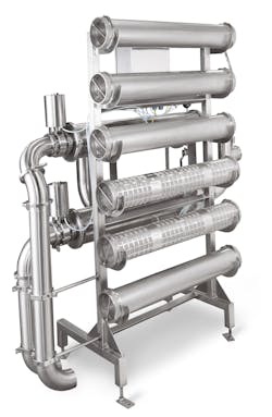 Figure 1: A Sanitary Zero Maintenance Screen filtration system. Figure 1: A Sanitary Zero Maintenance Screen filtration system.