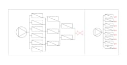 Figure 1: RO Train Structure — Traditional (left), PRFO (right). Figure 1: RO Train Structure — Traditional (left), PRFO (right).