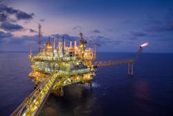 In the upstream oil and gas industry, for every barrel of oil produced there are approximately five barrels of water co-produced. In the upstream oil and gas industry, for every barrel of oil produced there are approximately five barrels of water co-produced.