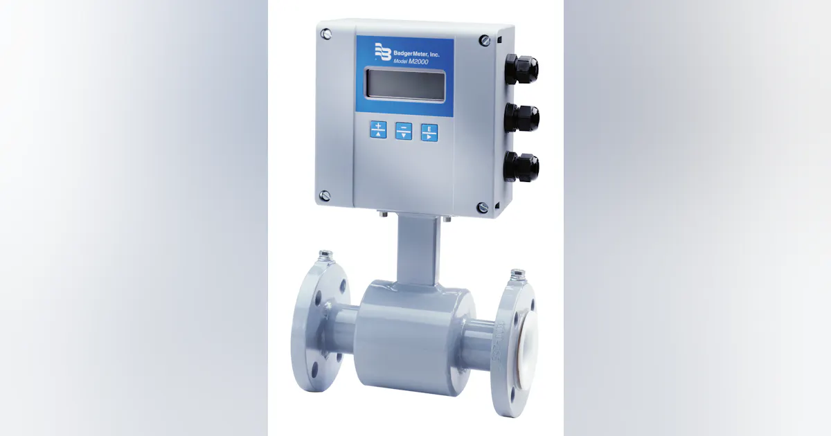Electromagnetic Flow Meter M2000 at Alana Mcgovern blog