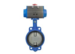 Butterfly Valve with Spring Return Actuator