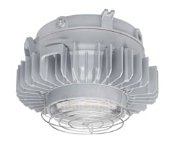 Appleton Industrial Mercmaster&trade; LED Generation 3 lighting fixtures have a rugged, corrosion-resistant housing protected by an epoxy powder coat finish, are rated for Class I, Div. 2 hazardous locations, and will reduce energy requirements by 70 percent compared to traditional HID sources.