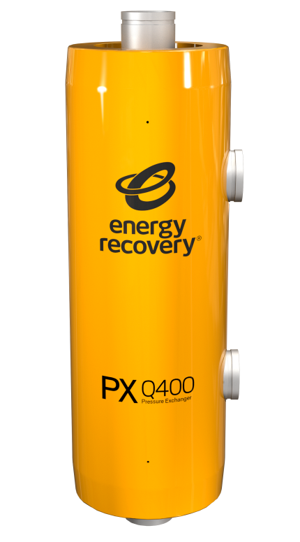 Energy Recovery Launches PX Q400 Pressure Exchanger Water Technology