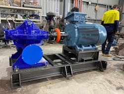 The Sulzer axial split case pump delivered a 3-5% efficiency improvement over competitors.