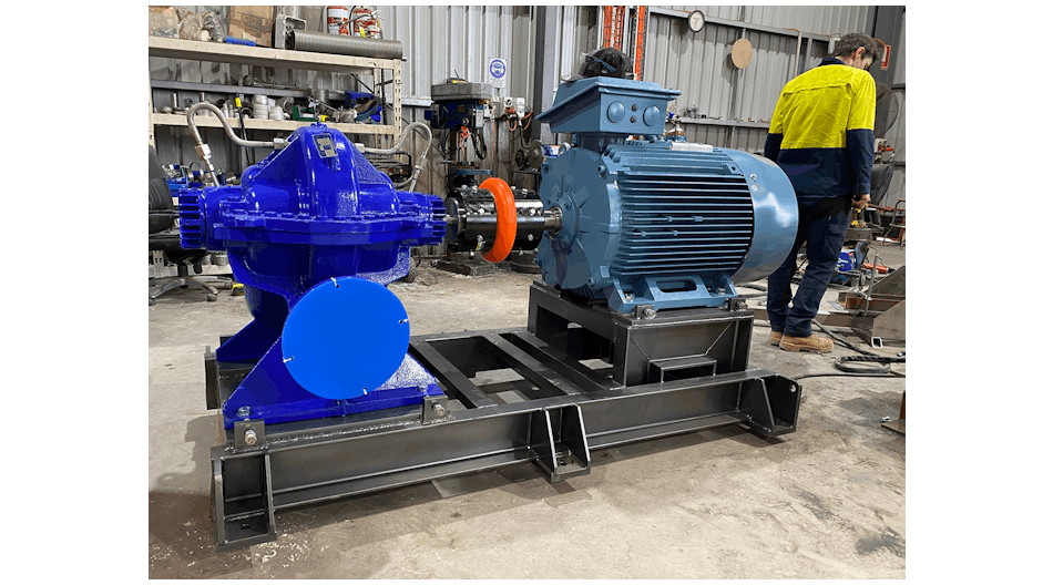 The Sulzer axial split case pump delivered a 3-5% efficiency improvement over competitors.
