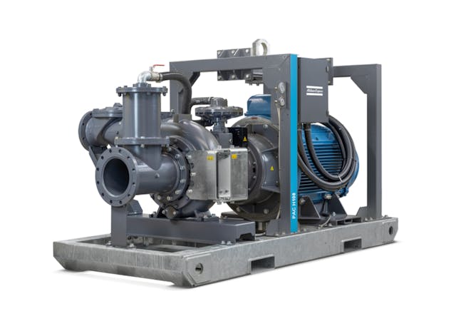 Atlas Copco launches fully electric self priming dewatering pump