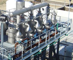 HRS Unicus Series scraped-surface evaporators are used to maintain thermal efficiency and remove fouling during evaporation in ZLD installations. HRS Unicus Series scraped-surface evaporators are used to maintain thermal efficiency and remove fouling during evaporation in ZLD installations.