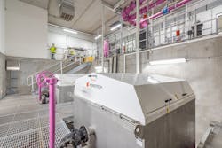 Establishing beneficial reuse of treated wastewater with water reuse was a primary goal of the project. Establishing beneficial reuse of treated wastewater with water reuse was a primary goal of the project.