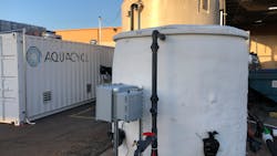 On-site wastewater treatment units treating high-strength wastewater enables water reuse. On-site wastewater treatment units treating high-strength wastewater enables water reuse.