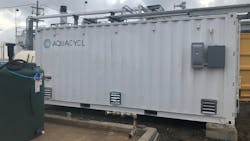 Aquacycl&apos;s onsite wastewater treatment at Vopak was able to demonstrate permit compliance of all monitored compounds in a small footprint, with 50% lower greenhouse gas emissions.