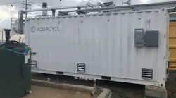 Aquacycl's onsite wastewater treatment at Vopak was able to demonstrate permit compliance of all monitored compounds in a small footprint, with 50% lower greenhouse gas emissions.