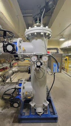 Automated scraper strainers virtually eliminate manual maintenance as well as equipment clogging and fouling issues downstream. Automated scraper strainers virtually eliminate manual maintenance as well as equipment clogging and fouling issues downstream.