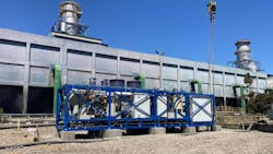 IDE delivering its technology to the power plant in Chile. IDE delivering its technology to the power plant in Chile.