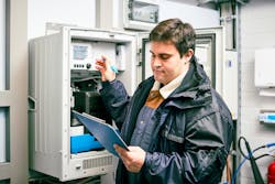 Figure 3: Endress+Hauser’s Liquiline CA80PH analyzer efficiently measures orthophosphate and precisely doses precipitant to tightly control phosphorous levels in wastewater treatment processes. Figure 3: Endress+Hauser’s Liquiline CA80PH analyzer efficiently measures orthophosphate and precisely doses precipitant to tightly control phosphorous levels in wastewater treatment processes.