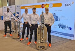 Helping WEFTEC visitors to navigate the various heat exchanger options on the market will be HRS Heat Exchangers, whose team will be easy to spot on Stand 440 thanks to their bright orange shoes.