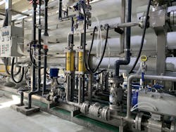 Energy Recovery Inc. installed PX 140 and PX U40 energy recovery devices at the lithium cathode wastewater treatment facility in the Hubei Province of central China. Energy Recovery Inc. installed PX 140 and PX U40 energy recovery devices at the lithium cathode wastewater treatment facility in the Hubei Province of central China.