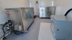 The EBS-Di system is a microbial generator and dispensing unit that differs from traditional bioaugmentation because it is capable of autonomously and continuously generating and dispensing up to 720 litres of active state microbiology each day. The EBS-Di system is a microbial generator and dispensing unit that differs from traditional bioaugmentation because it is capable of autonomously and continuously generating and dispensing up to 720 litres of active state microbiology each day.