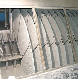 Disc filters. Disc filters.