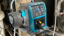 At Eurial’s Quincampoix dairy in Normandy, a single Qdos CWT (Conveying Wave Technology) dosing pump now treats the 300m3 of water needed to feed the entire plant daily after it replaced a diaphragm pump. At Eurial’s Quincampoix dairy in Normandy, a single Qdos CWT (Conveying Wave Technology) dosing pump now treats the 300m3 of water needed to feed the entire plant daily after it replaced a diaphragm pump.