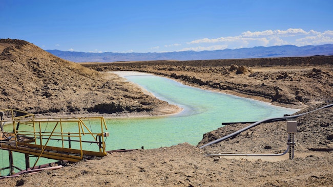 Lithium is often extracted from brines using evaporation ponds, which have long production times of over 12 months and recover only a portion of the lithium.