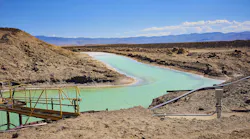 Lithium is often extracted from brines using evaporation ponds, which have long production times of over 12 months and recover only a portion of the lithium.