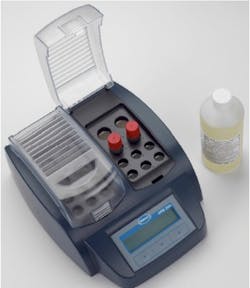 Figure 4: An iron digestion unit and spectrophotometer Figure 4: An iron digestion unit and spectrophotometer