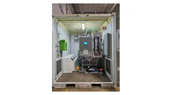 An electraCLEAR pilot system on the Lacks Enterprises site.